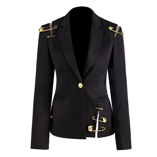 Adamantium Jacket - Golden Pin, Slim Fit