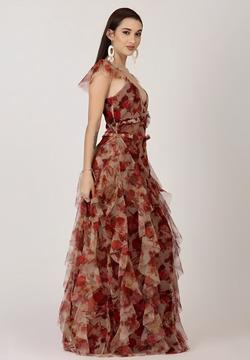 Summer Flower Women's Dress - Beach, Floral